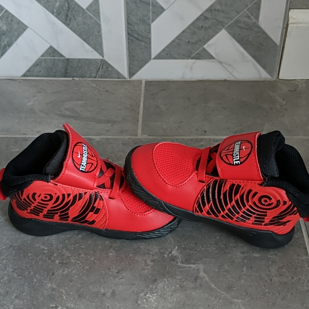 Toddlers NIKE high tops, very cute. My son just outgrew